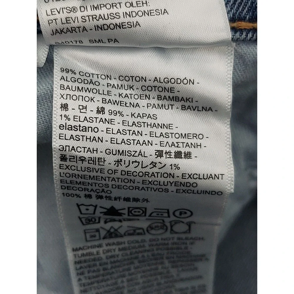 Levis 505 Jeans‎ Mens 34x30 Blue Medium Wash Relaxed Regular Straight Fit
